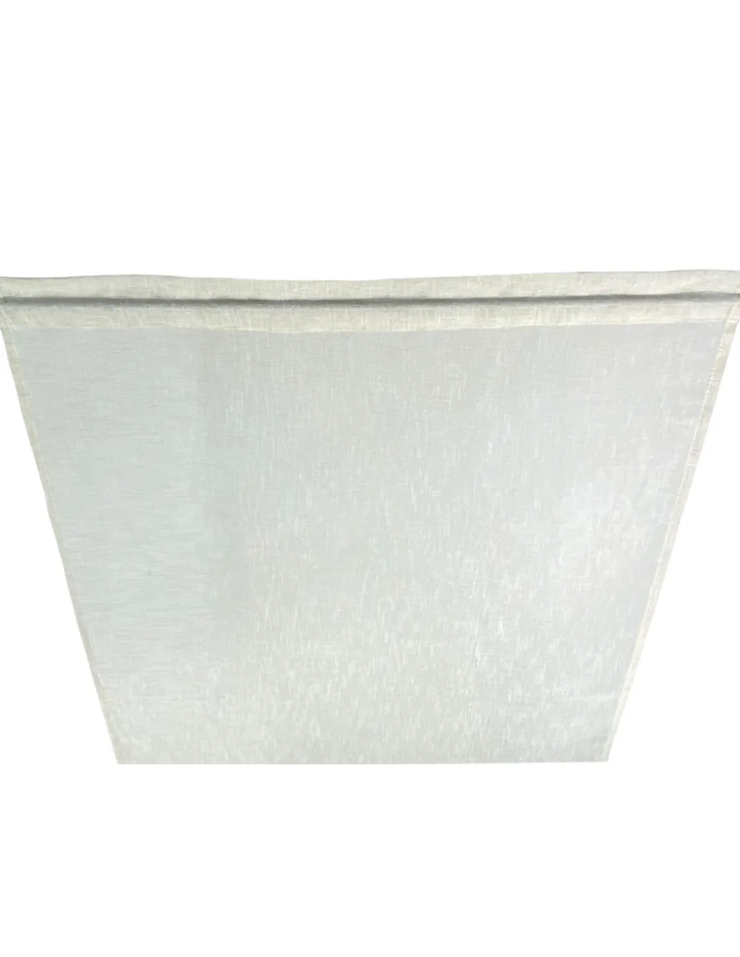 Coppia tendine vetro moderne SIMPLY Beige - tessuto poliestere bouclè semitrasparente, orlino tunnel
