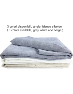 Coppia tendine vetro moderne SIMPLY Bianco - tessuto poliestere bouclè semitrasparente, orlino tunnel