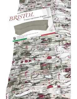 COPRIDIVANO ANGOLARE UNIVERSALE TIROLESE BRISTOL HOLLY ROSSO