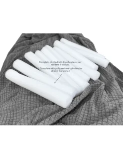COPRIDIVANO elasticizzato ATENE universale GRIGIO bielastico