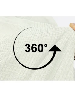 COPRIDIVANO elasticizzato ATENE universale BIANCO LATTE bielastico