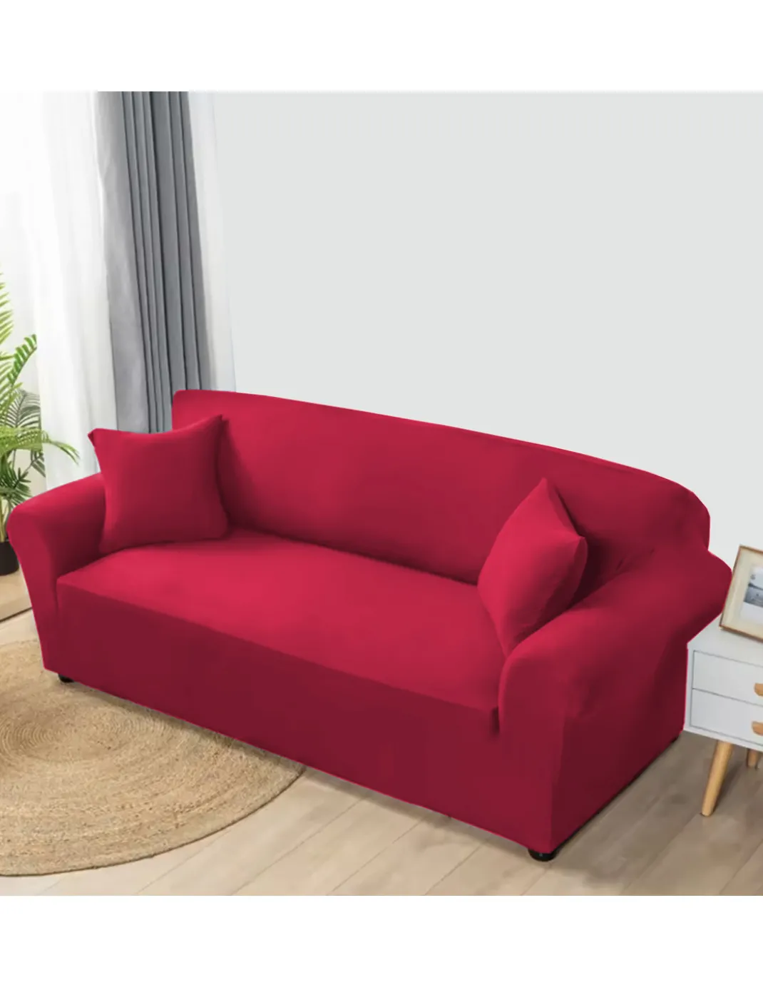Copridivano FLASH BORDEAUX elasticizzato ad alta Vestibilità