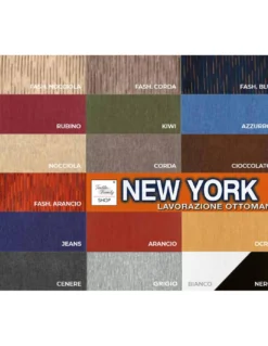 Copridivano New York Fashion Corda Elasticizzato, Antigraffio, per Divani con Braccioli, Telo Divano Universale, Made in Italy