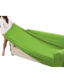 COPRIDIVANO Universale elasticizzato ROMA antimacchia VERDE