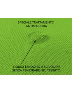 COPRIDIVANO Universale elasticizzato ROMA antimacchia VERDE