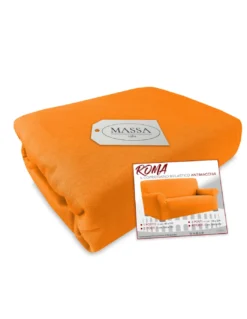 COPRIDIVANO Universale elasticizzato ROMA antimacchia ARANCIO