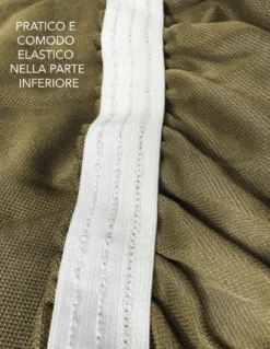COPRIDIVANO Universale elasticizzato ROMA antimacchia TORTORA