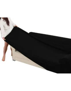 COPRIDIVANO Universale elasticizzato ROMA antimacchia NERO