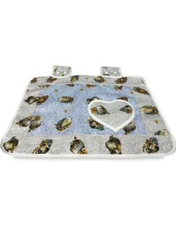 COPRIFORNO copri forno GUFI gufetti GRIGIO