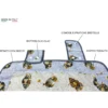COPRIFORNO copri forno GUFI gufetti BEIGE