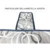 COPRIFORNO copri forno IN TESSUTO streamer GRIGIO