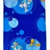Copriletto Singolo Bambini 170x250 Tom and Jerry Blu “TJ Bottle” – Trapuntino Leggero 80 g/m² in Microfibra, Made in Italy