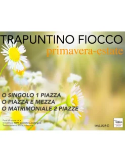 COPRILETTO Trapuntato FIOCCO © LANZO tirolese ROSSO Made in Italy
