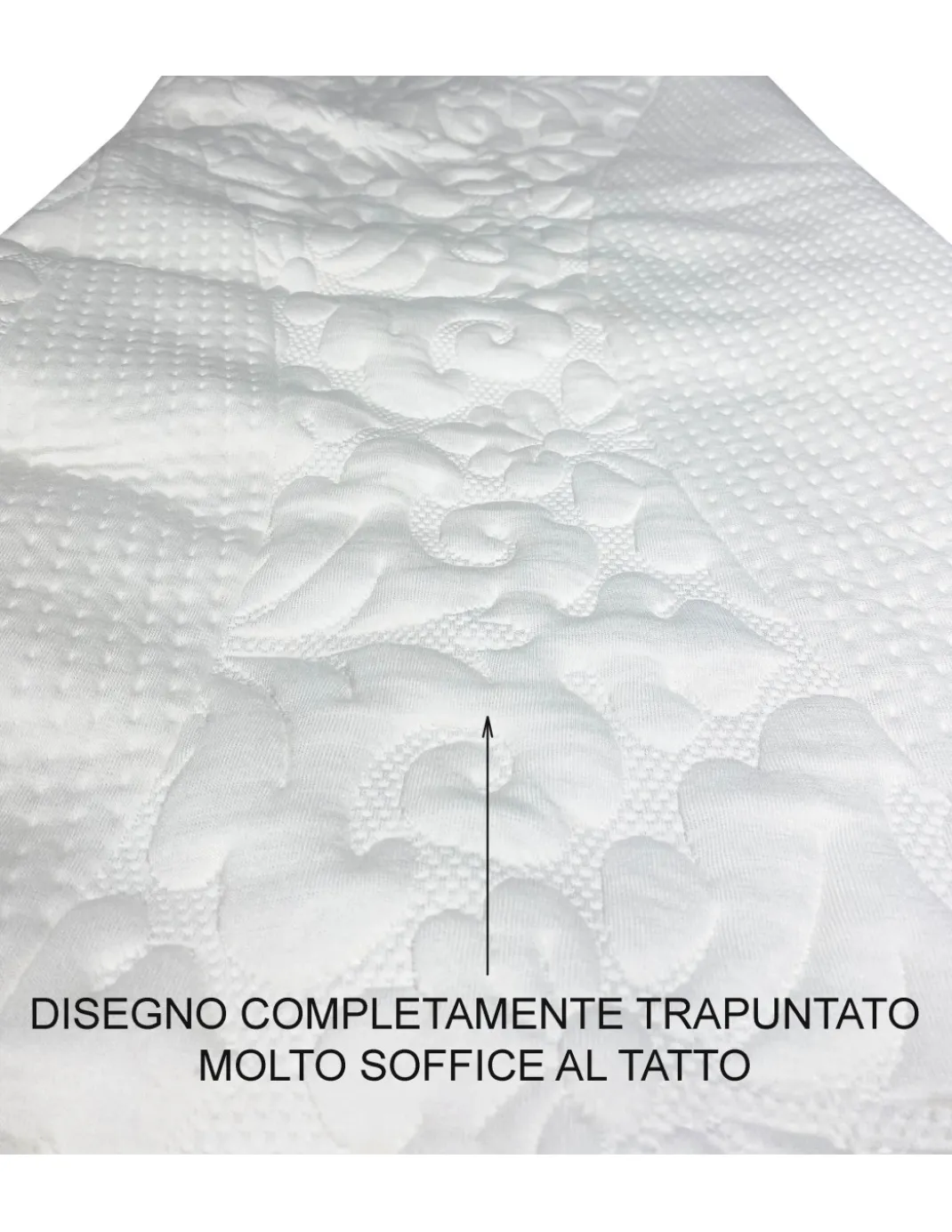COPRIMATERASSO antiacaro ANALLERGICO MADRID in memory SOFFICISSIMO