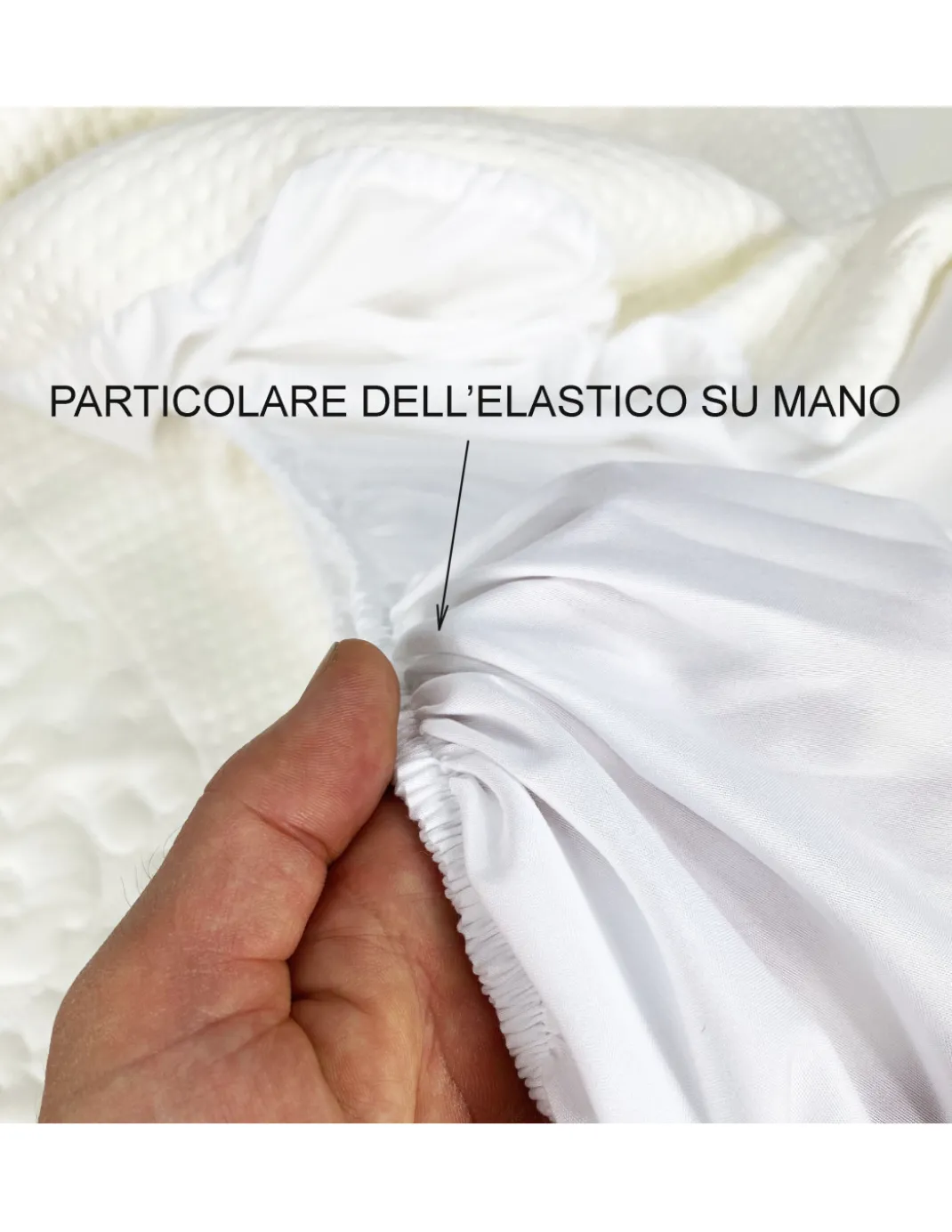 COPRIMATERASSO antiacaro ANALLERGICO MADRID in memory SOFFICISSIMO