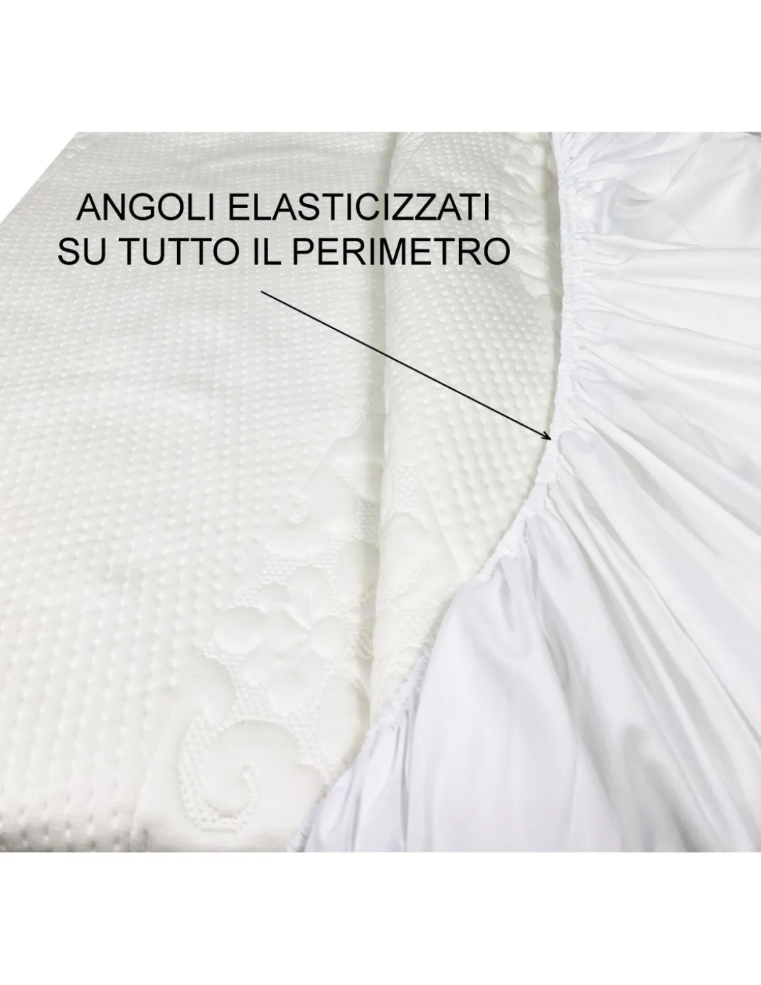 COPRIMATERASSO antiacaro ANALLERGICO MADRID in memory SOFFICISSIMO