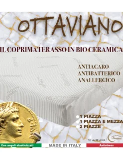 COPRIMATERASSO antiacaro in BIOCERAMICA OTTAVIANO ©