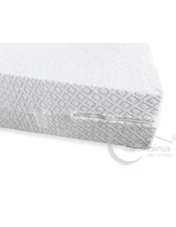 COPRIMATERASSO Elasticizzato INTERO FLY 2.0 IN Spugna JACQUARD con cerniera Zip