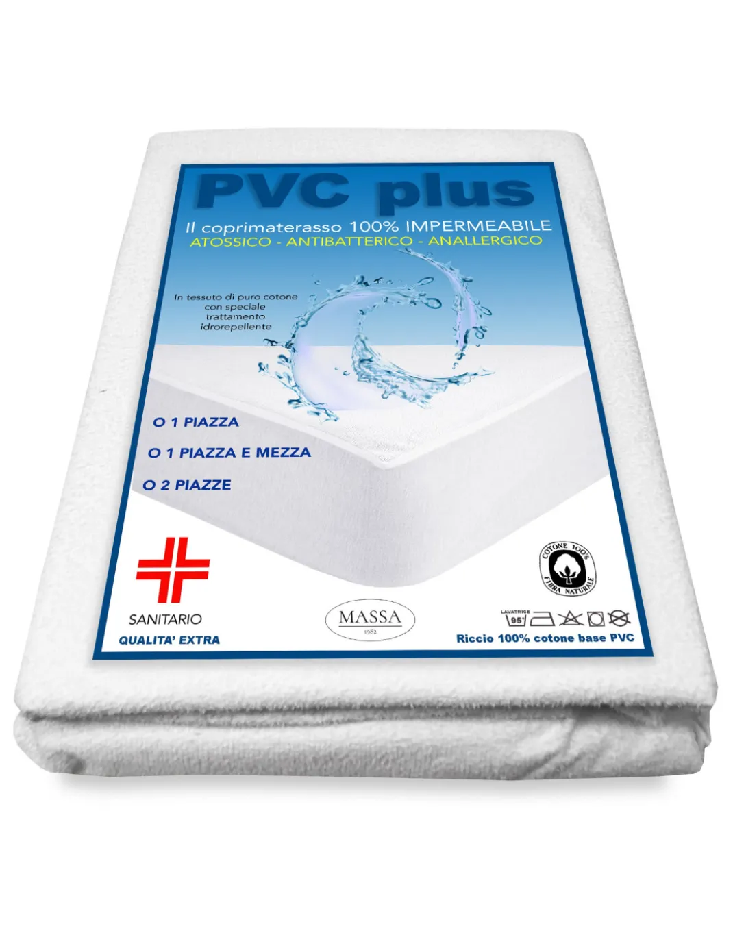 Coprimaterasso IMPERMEABILE Sanitario PVC
