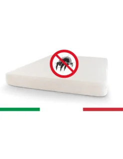 Coprimaterasso Jersey Elasticizzato | Anallergico e Antiacaro | Morbido e Silenzioso | Angoli Maxi Materassi alti
