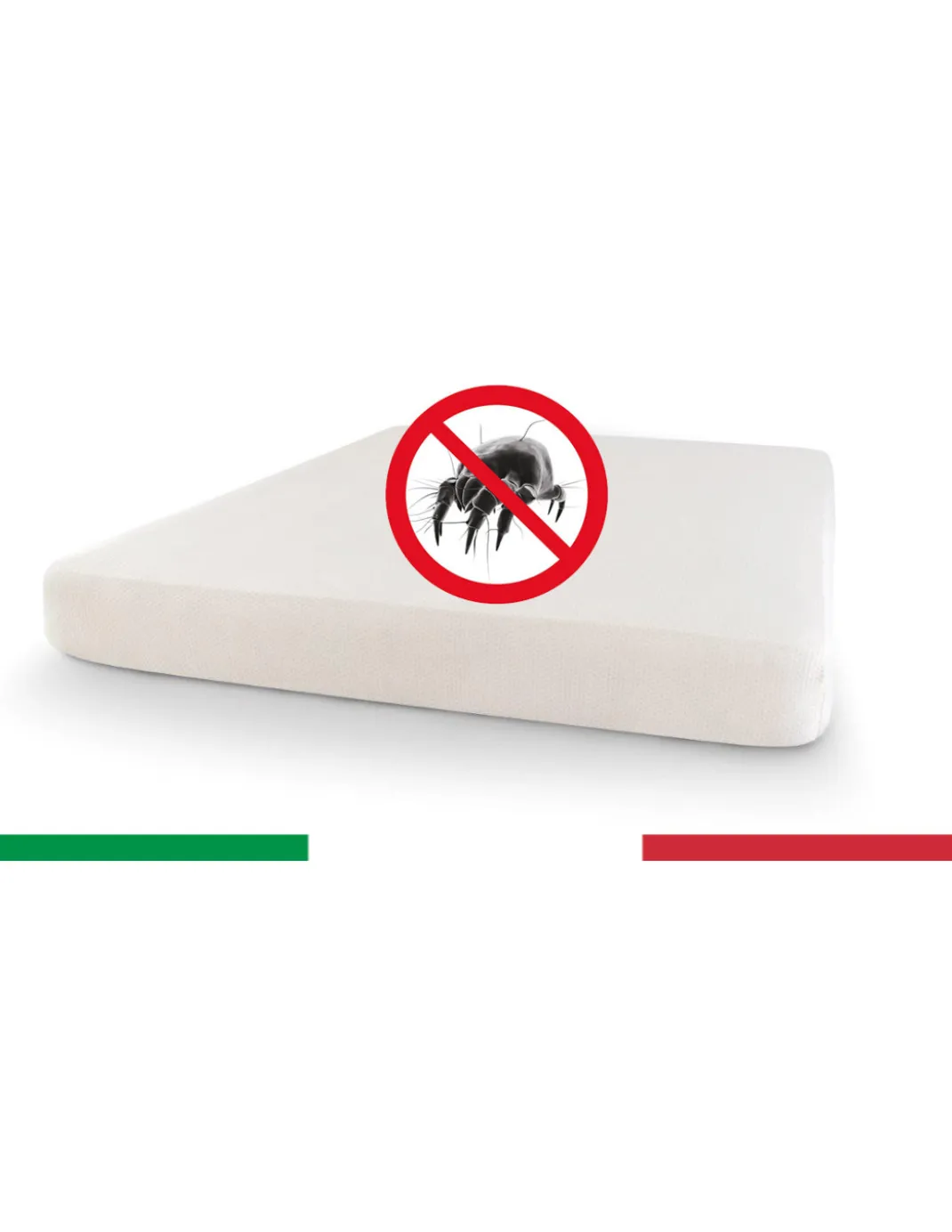 Coprimaterasso Jersey Elasticizzato | Anallergico e Antiacaro | Morbido e Silenzioso | Angoli Maxi Materassi alti