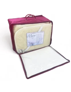 COPRIMATERASSO MARY in vera LANA MERINOS 1000 gr.