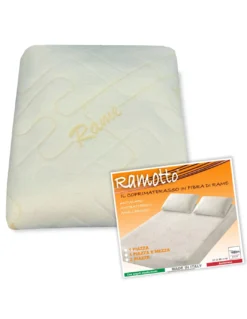 COPRIMATERASSO RAMOTTO © IN FIBRA DI RAME