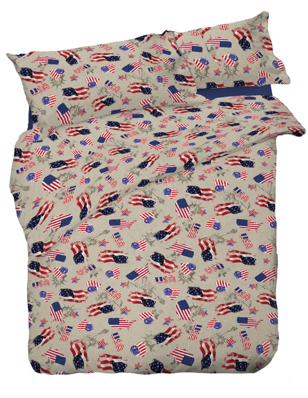 COPRIPIUMINO Bandiera AMERICA Americana DIS. FLAG
