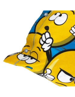 COPRIPIUMINO EMOJI faccine SMILE NEW in Puro Cotone Made in Italy