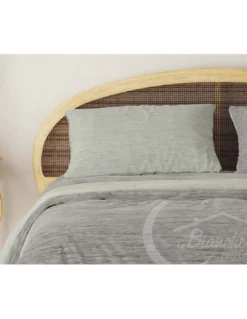 COPRIPIUMINO in flanella FLANELLATO BICOLORE Beige in Puro Cotone