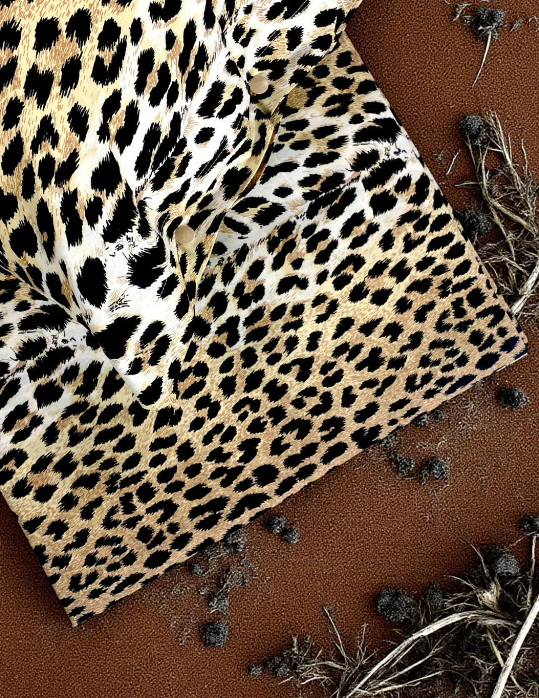 Copripiumino Leopardato - Set Letto in Puro Cotone 100% - Singolo, Piazza e Mezza, Matrimoniale - Made in Italy
