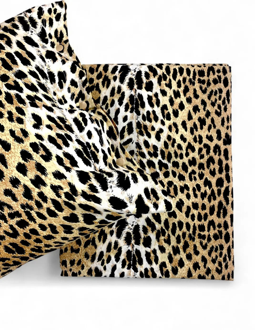 Copripiumino Leopardato - Set Letto in Puro Cotone 100% - Singolo, Piazza e Mezza, Matrimoniale - Made in Italy