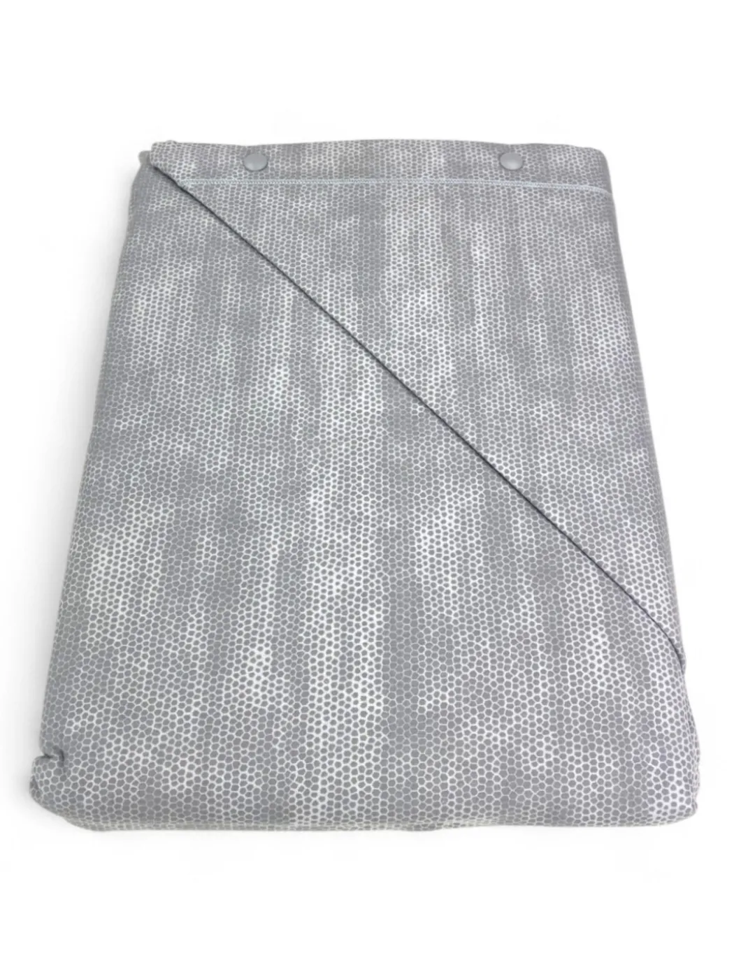 Copripiumino Matrimoniale in Flanella 250x200 cm "Tempo di Dormire" - Boy Grigio | Elegante, Caldo e Made in Italy