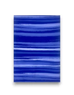 Copripiumino Stripe blu in morbida microfibra | Manopesca | lavabile in lavatrice | Made in Italy