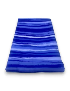 Copripiumino Stripe blu in morbida microfibra | Manopesca | lavabile in lavatrice | Made in Italy