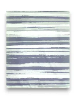 Copripiumino Stripe grigio in morbida microfibra | Manopesca | lavabile in lavatrice | Made in Italy