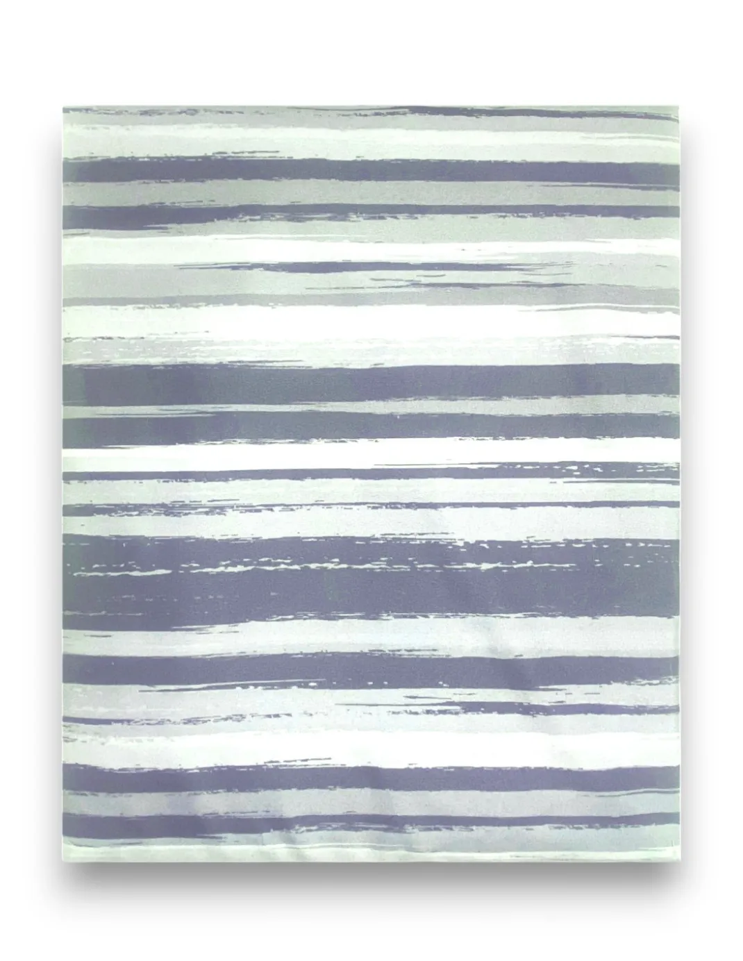Copripiumino Stripe grigio in morbida microfibra | Manopesca | lavabile in lavatrice | Made in Italy