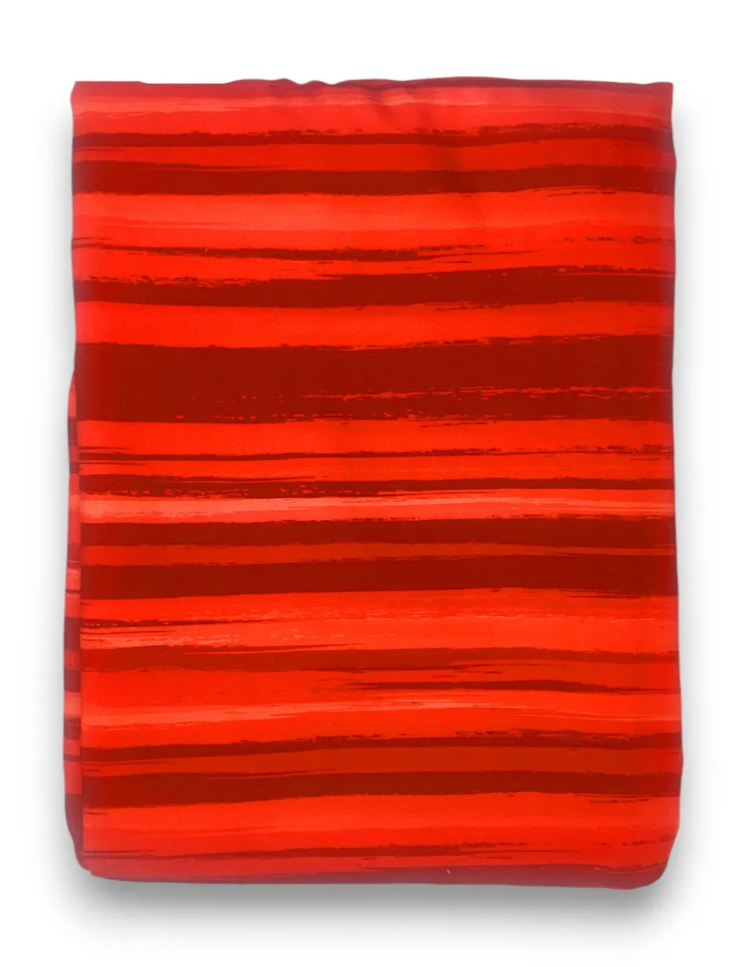 Copripiumino Stripe rosso in morbida microfibra | Manopesca | lavabile in lavatrice | Made in Italy