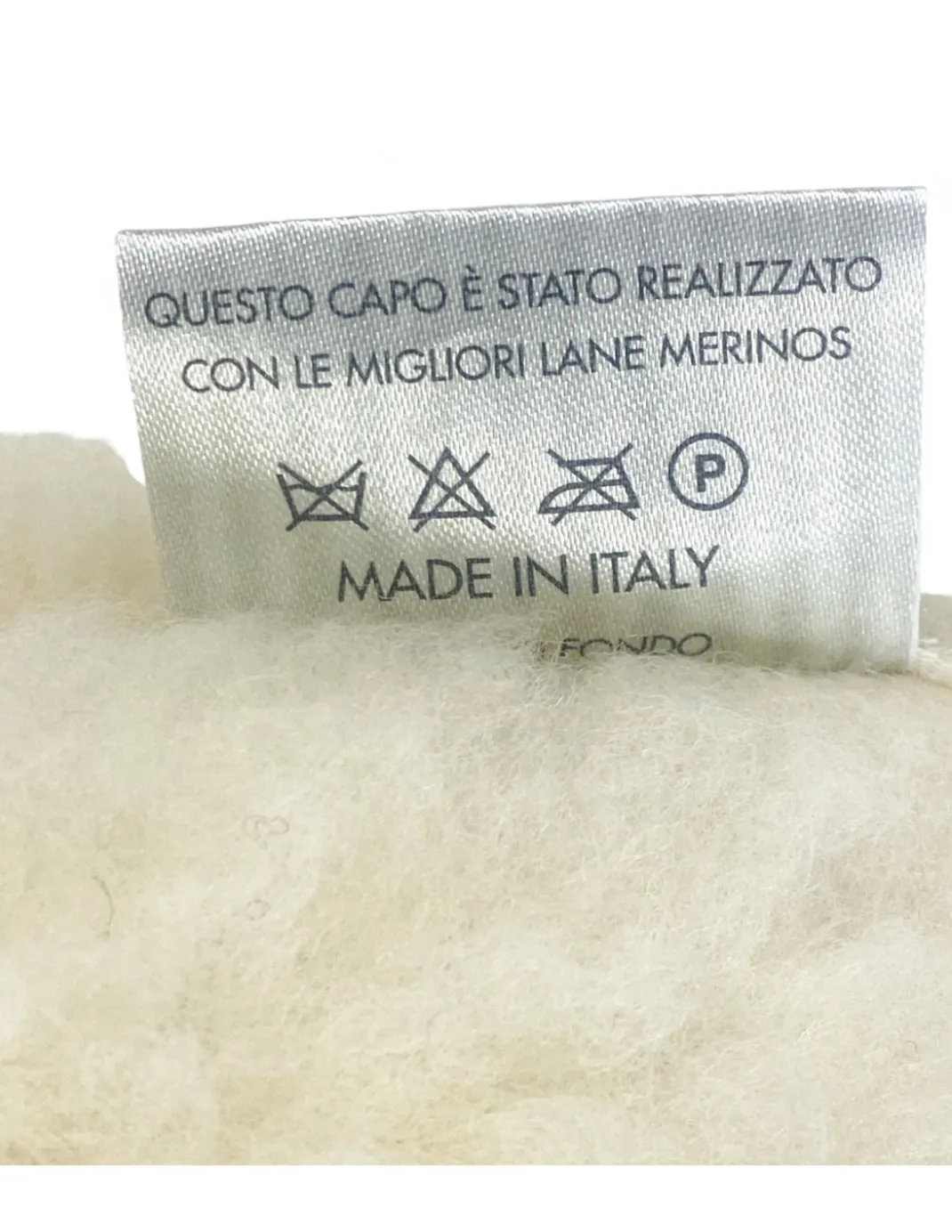 Copripoltrona in pura lana merinos artigianale Made in Italy, con tasche laterali e elastico, regalo perfetto per nonni e papà