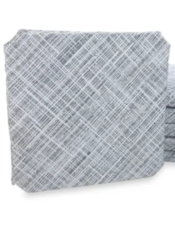 COPRISEDIA con ALI tinta unita IN TESSUTO Jacquard MODERN Grigio