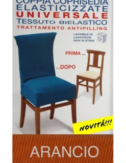 COPRISEDIA ELASTICIZZATO NEW YORK INTERO ARANCIO