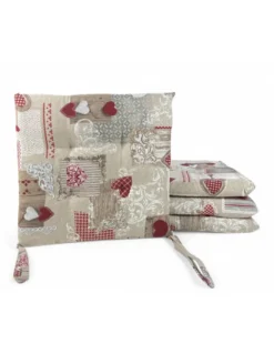 COPRISEDIA Morbidone DORY TIROLESE Cuore MARGOT Rosso