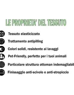 Copriseduta Divano New York Blu - Tessuto Elasticizzato a Costine Antipilling - Made in Italy