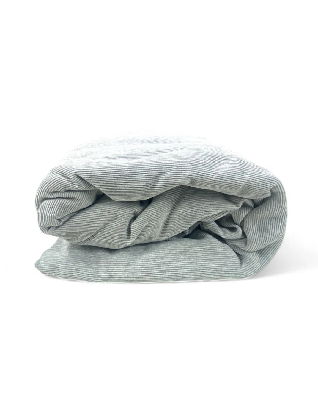 Copriseduta Divano New York Grigio Melange - Tessuto Elasticizzato a Costine Antipilling - Made in Italy