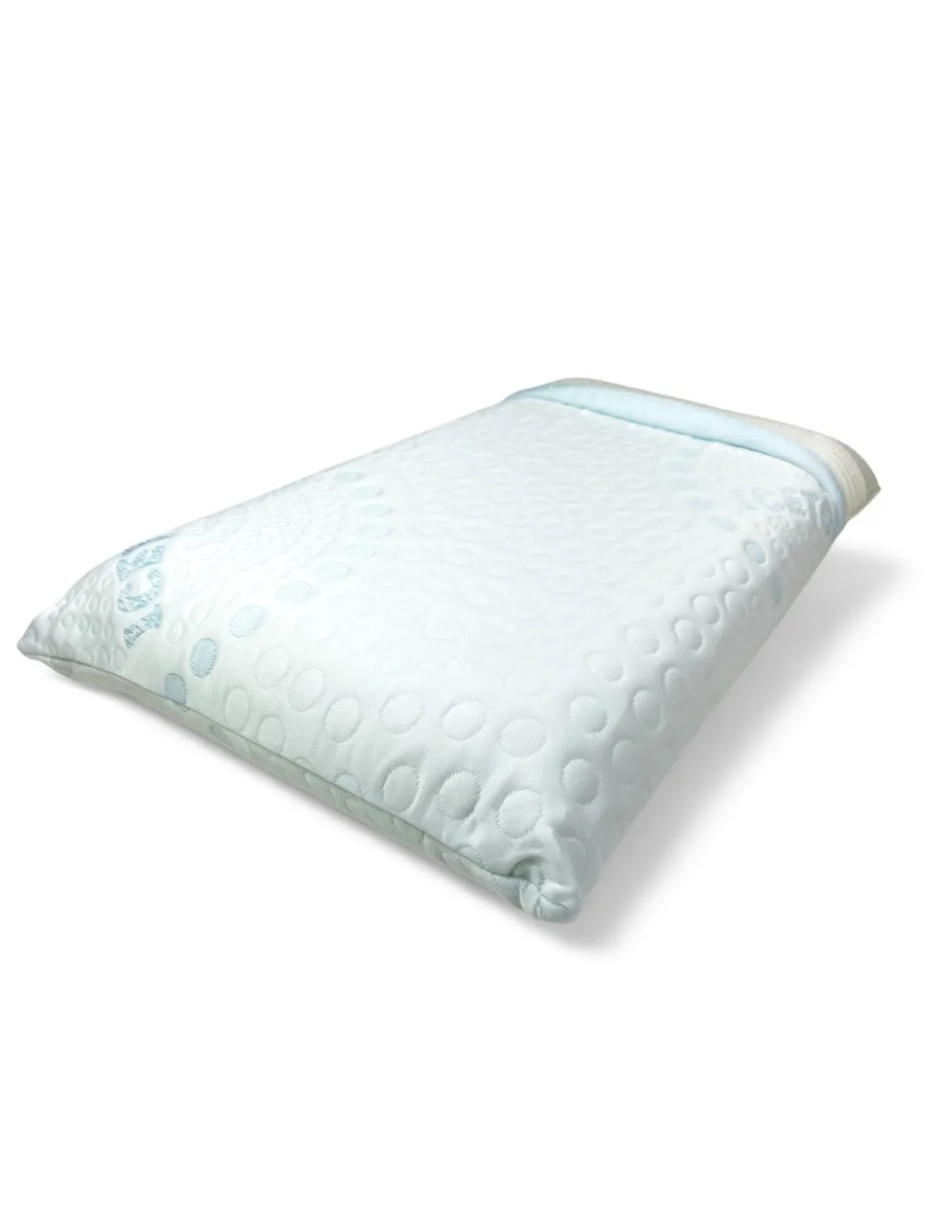 Cuscino Memory Foam FREDDO+ 75×45 cm – Effetto Ice-Touch Rinfrescante – Ergonomico Cervicale – Made in Italy, Sfoderabile