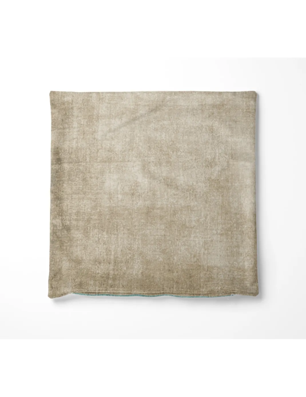 Federe perCuscino ARREDO VELVET BEIGE Tortora in Morbido tessuto Vellutato Antimacchia cm. 40 - 50 - 60 Made in Italy