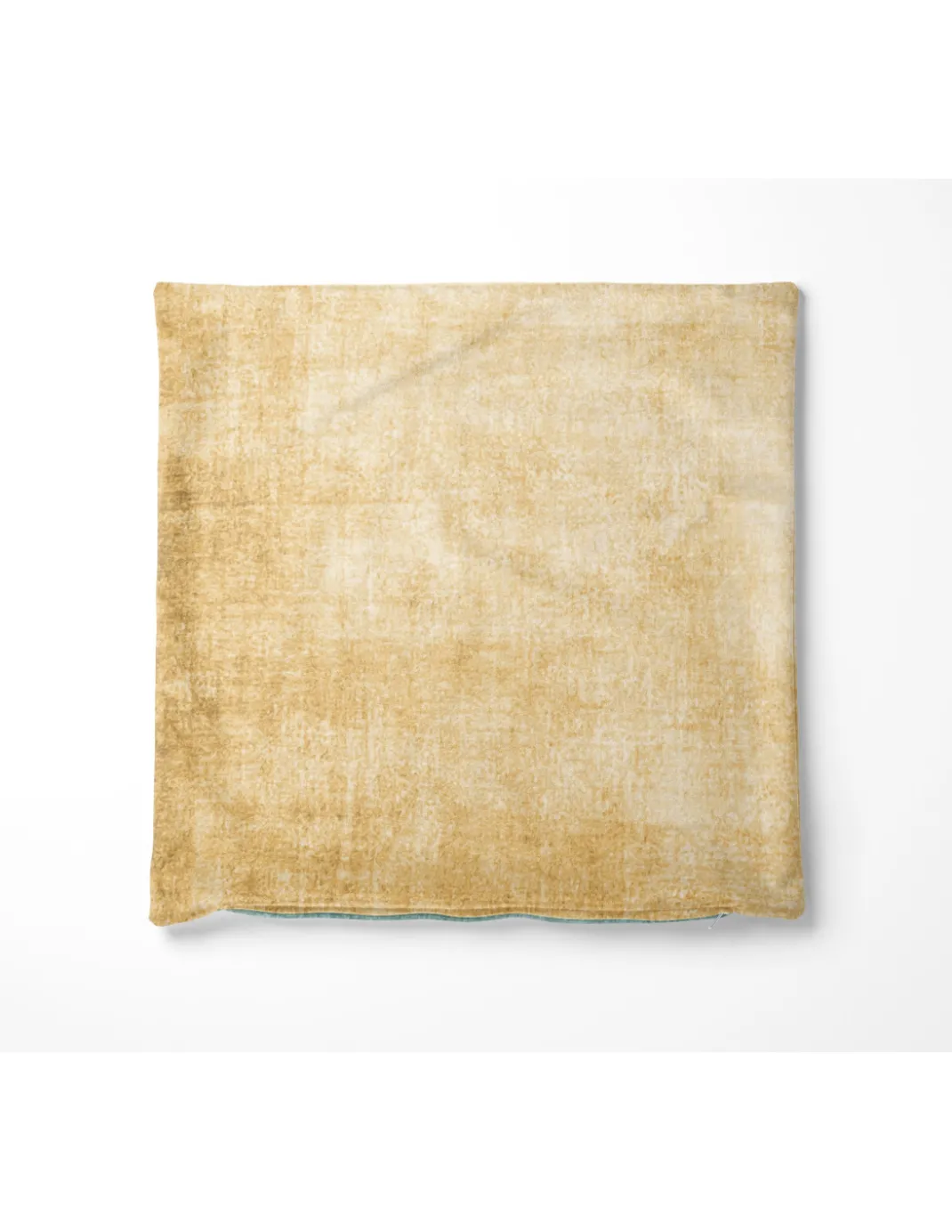 Federe per Cuscino ARREDO VELVET OCRA in Morbido tessuto Vellutato Antimacchia cm. 40 - 50 - 60 Made in Italy