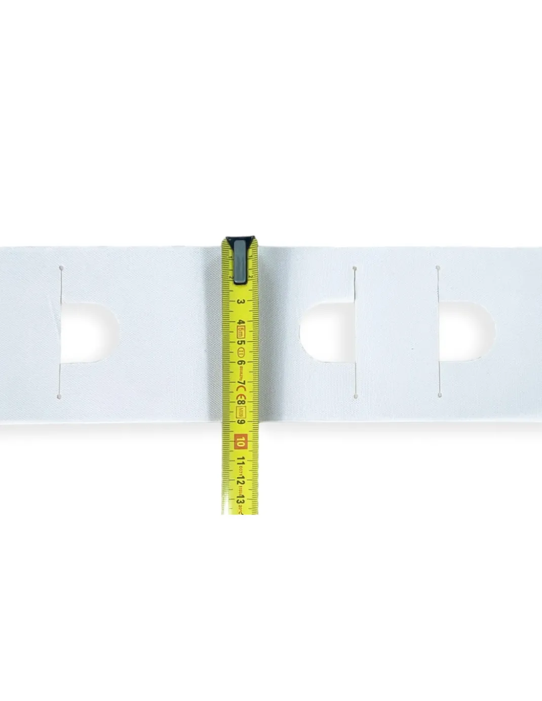 FETTUCCIA per TENDA Riloga ARRICCIA TENDE Mod. PASSANTE A Metro Made in Italy
