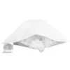 GUANCIALE cuscino ANALLERGICO EFFETTO Piuma GOOD NIGHT in Microsfere Made in Italy