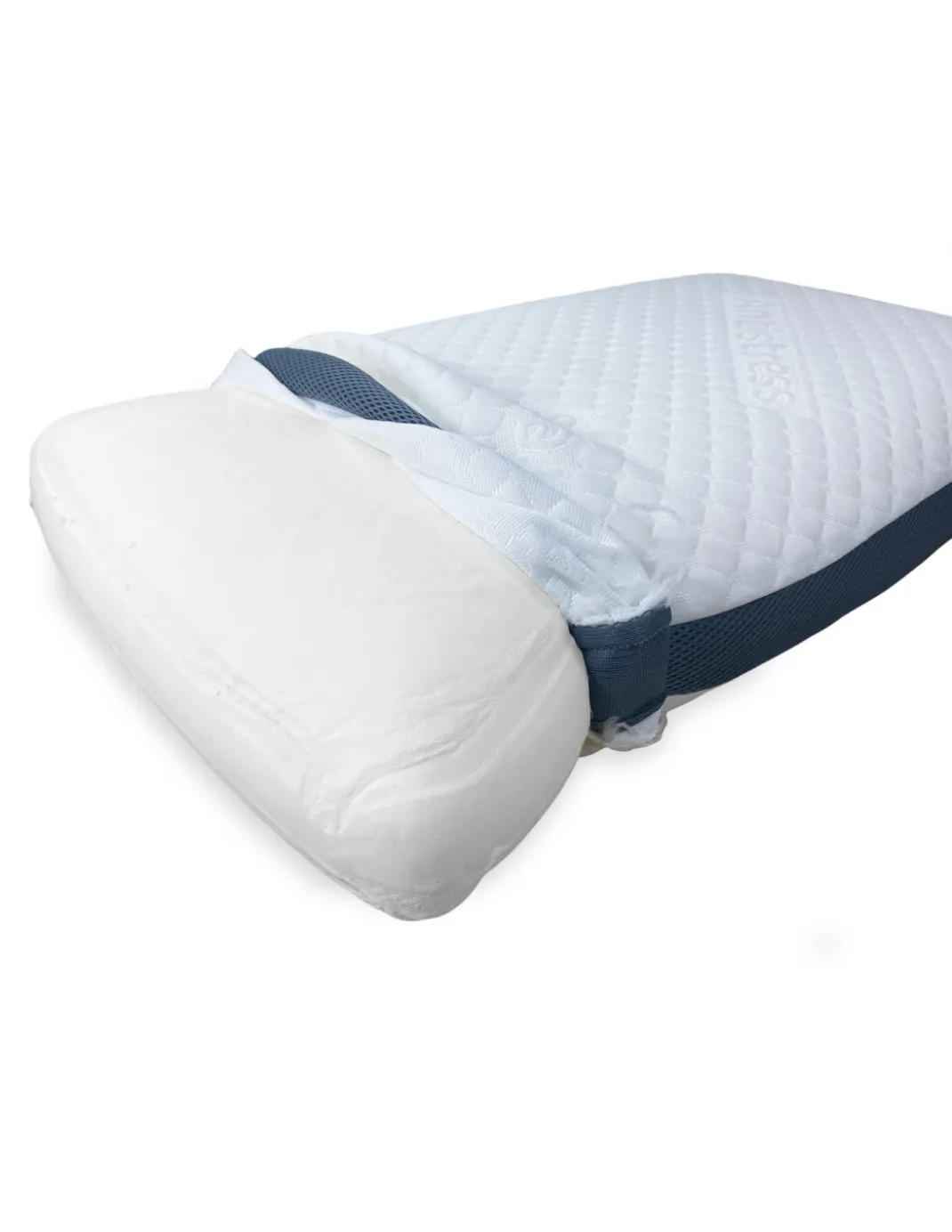 GUANCIALE cuscino MEMORY 3D con FODERA super TRASPIRANTE